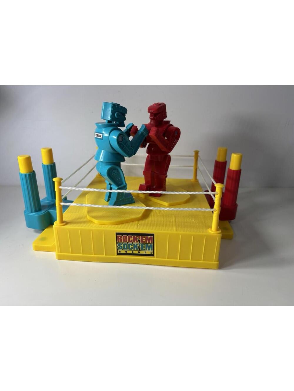 Mattel Rockem Sockem Robots Game COMPLETE WORKS GREAT IN GREAT CONDITION 2018